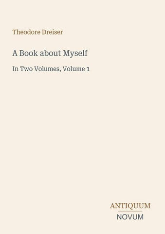 A Book about Myself