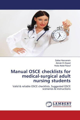 Manual OSCE checklists for medical-surgical adult nursing students