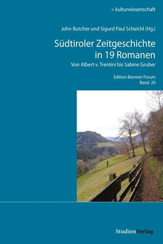 Südtiroler Zeitgeschichte in 19 Romanen