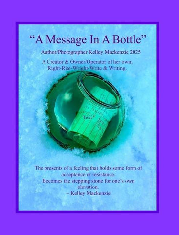 " A Message In A Bottle "