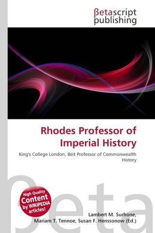 Rhodes Professor of Imperial History