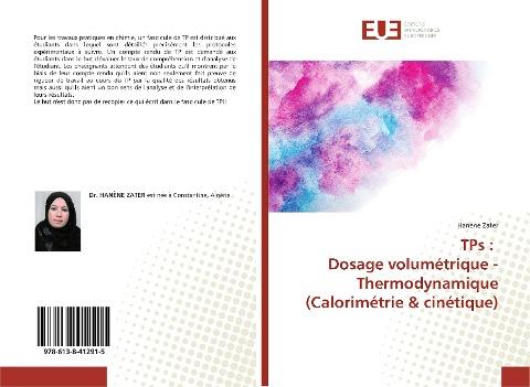 TPs : Dosage volumétrique - Thermodynamique (Calorimétrie & cinétique)