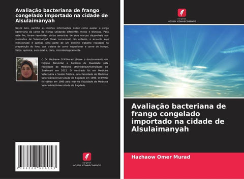 Avaliação bacteriana de frango congelado importado na cidade de Alsulaimanyah