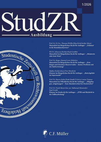 StudZR Ausbildung 1/2026
