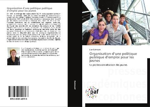 Organisation d'une politique publique d'emploi pour les jeunes