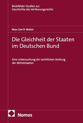 Die Gleichheit der Staaten im Deutschen Bund