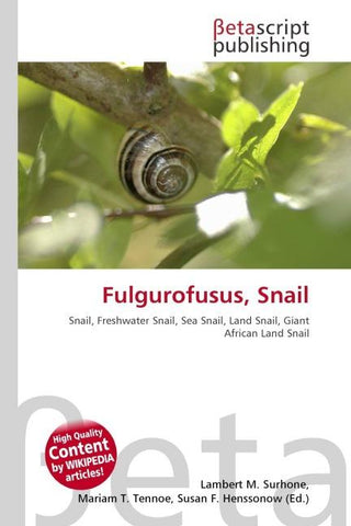 Fulgurofusus, Snail