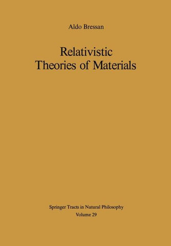 Relativistic Theories of Materials