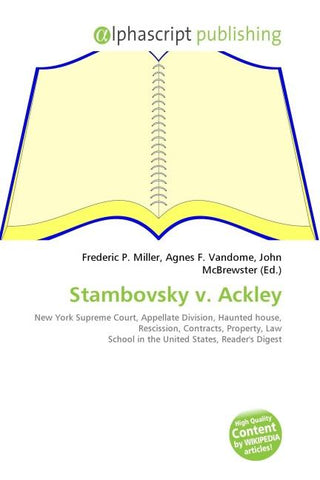 Stambovsky v. Ackley