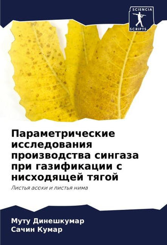 Parametricheskie issledowaniq proizwodstwa singaza pri gazifikacii s nishodqschej tqgoj