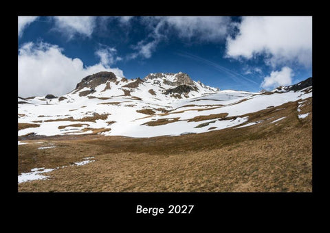Berge 2027 Fotokalender DIN A3