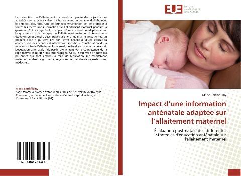 Impact d'une information anténatale adaptée sur l'allaitement maternel