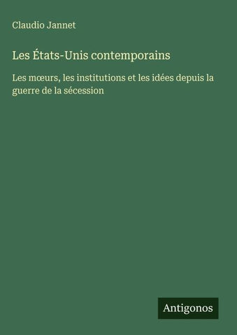 Les États-Unis contemporains