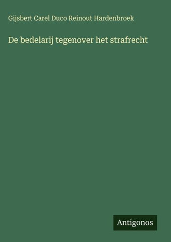 De bedelarij tegenover het strafrecht