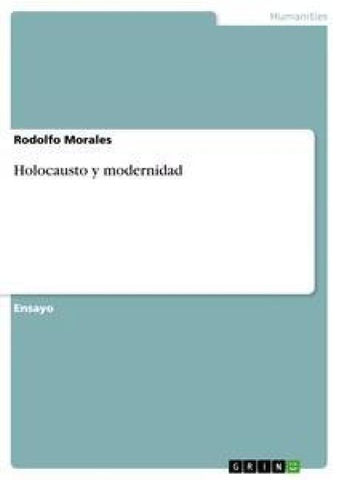 Holocausto y modernidad