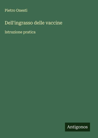 Dell'ingrasso delle vaccine