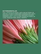 Batteriehersteller