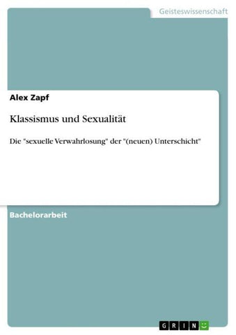 Klassismus und Sexualität