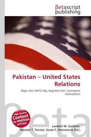 Pakistan - United States Relations