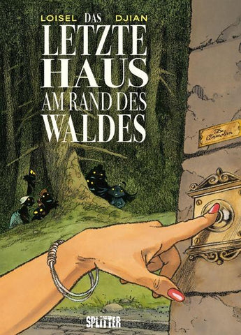 Das letzte Haus am Rand des Waldes