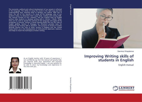 Improving Writing skills of students in English