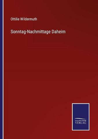 Sonntag-Nachmittage Daheim