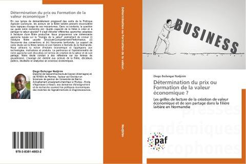 Détermination du prix ou Formation de la valeur économique ?