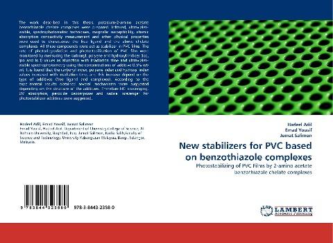 New stabilizers for PVC based on benzothiazole complexes