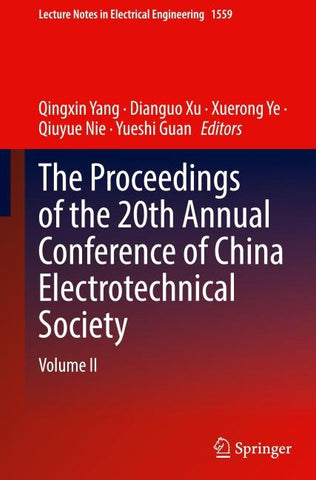 The Proceedings of the 20th Annual Conference of China Electrotechnical Society