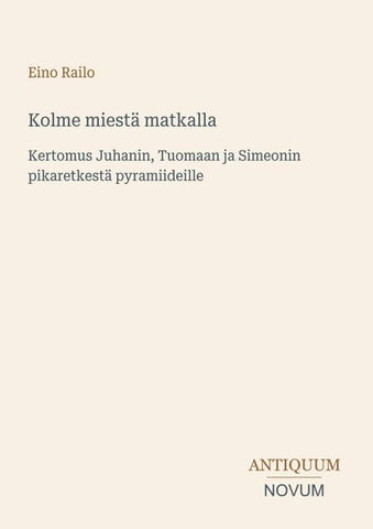 Kolme miestä matkalla