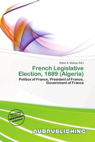 French Legislative Election, 1889 (Algeria)