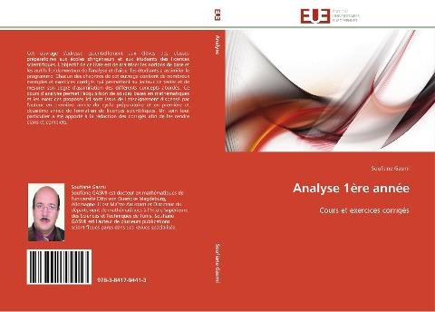 Analyse 1ère année