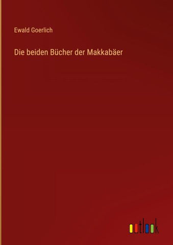 Die beiden Bücher der Makkabäer