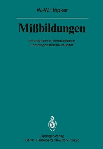 Mißbildungen