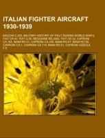 Italian fighter aircraft 1930-1939