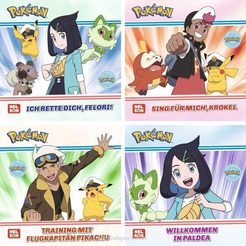 4er-Set Maxi-Mini 64: Pokémon