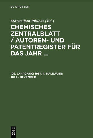 1957, II. Halbjahr: Juli – Dezember