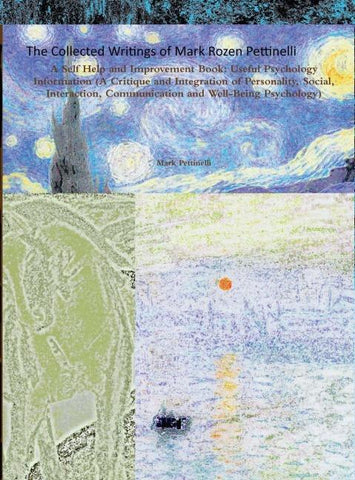 The Collected Writings of Mark Rozen Pettinelli