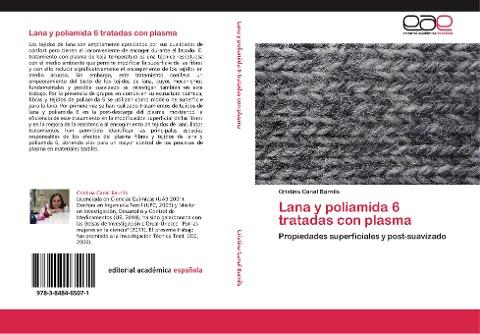 Lana y poliamida 6 tratadas con plasma