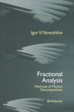 Fractional Analysis