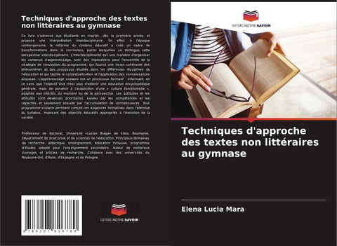 Techniques d'approche des textes non littéraires au gymnase