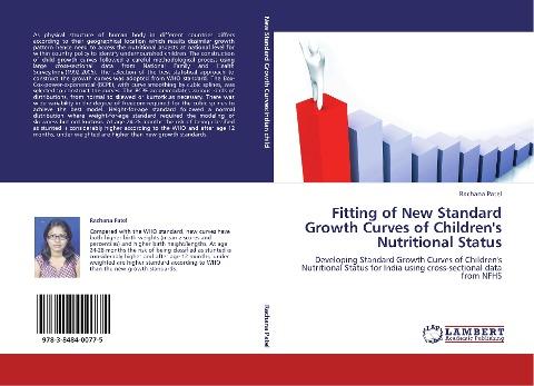 Fitting of New Standard Growth Curves of Children's Nutritional Status