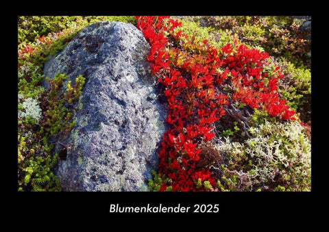 Blumenkalender 2025 Fotokalender DIN A3