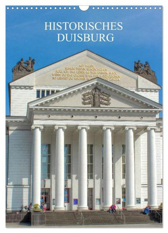 Historisches Duisburg (Wandkalender 2026 DIN A3 hoch), CALVENDO Monatskalender