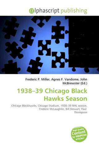 1938-39 Chicago Black Hawks Season