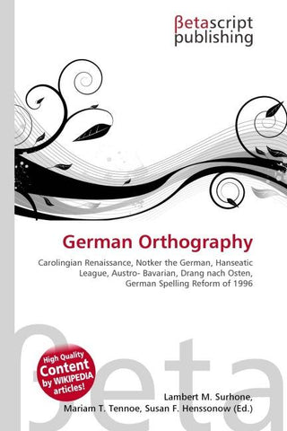 German Orthography