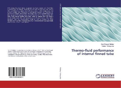 Thermo-fluid performance of internal finned tube