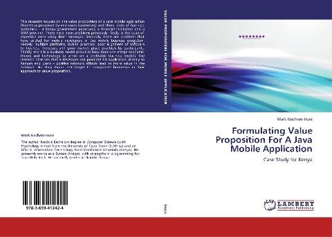 Formulating Value Proposition For A Java Mobile Application