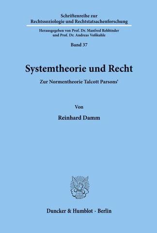 Systemtheorie und Recht.