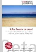 Solar Power in Israel
